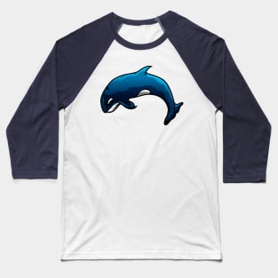 Killer Whale Baseball T-Shirt